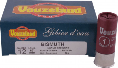 Vouzelaud cartridges - Bismuth - Cal. 12/70