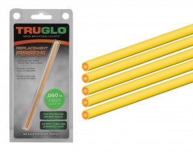 Set of 5 fluorescent optical fibers, two-tone - Truglo