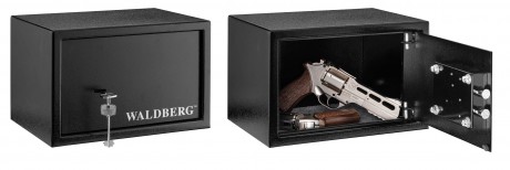 Premium Keyed Handgun Safe - Waldberg
