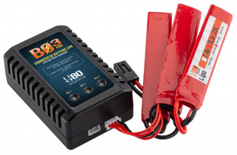 Photo A63040-4 Chargeur de batterie BO3 LiPo 7,4V et 11,1V en sachet