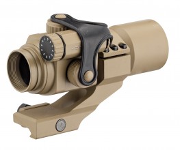 Photo A68647-3 Red and Green Dot scope with Cantilever Mount tan