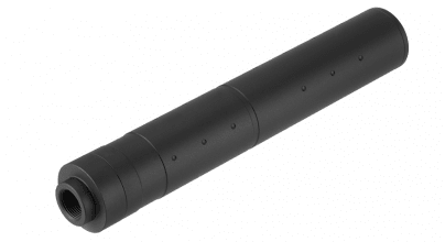 195mm Aluminium Dot Mock Suppressor Black