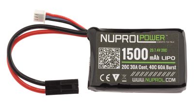 Batterie LiPo micro 7,4 v/1500 mAh