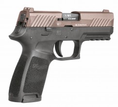 Photo ACP674-3 SIG SAUER P320 blank pistol black 9mm PAK Pink Gold