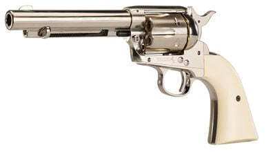 Colt Simple Action Army 45 CO2 Revolver nickel ...