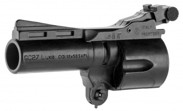 Photo AD112-3 SAPL - Pack Gomm-Cogne SAPL GC27 Luxe black gun + 1 box 12/50 SAPL buckshot x10 cartridges