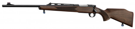 Photo B912F-01 Hunting bolt-action rifle, beaten type Left-handed wood - threaded barrel