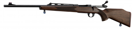 Photo B912F-02 Hunting bolt-action rifle, beaten type Left-handed wood - threaded barrel