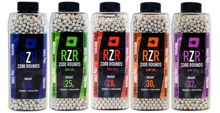 Airsoft balls 6mm RZR bottle of 3500 bbs