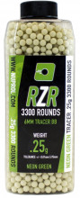 Photo BB9133 Airsoft 6mm RZR TRACER BBs in 3500 bbs bottle