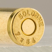 Photo BG764S-4-Munition à percussion centrale Sologne subsonique Calibre 7x64