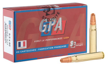 Sologne center punch cartridges 9.3 x 62 Mag GPA ...