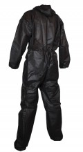 Photo BP821-1 Black adult disposable coverall XL