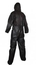 Photo BP821-2 Black adult disposable coverall XL
