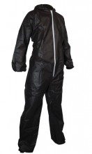 Photo BP821 Black adult disposable coverall XL