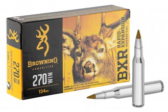 Munition grande chasse Browning cal. 270 Win