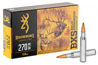 Photo BW1273 Large hunting ammunition Browning cal. 270 Win