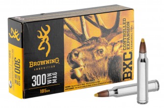 Munition grande chasse Browning BXS cal. 300 Win Mag