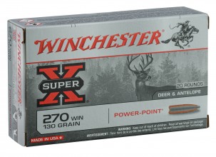 Photo BW2702-01 Large hunting ammunition Winchester Cal. 270 win