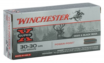 Photo BW3035-01 Large hunting ammunition Winchester Cal. 30-30 win