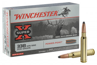 Photo BW3380-02 Munition grande chasse Winchester Cal. 338 Win