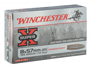 Photo BW8057-01 Winchester 8 x 57 JRS Power Point Large Hunting Cartridges