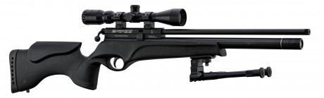 Photo CA720-10 BSA Scorpion rifle pack + 3-9x40 + bipod + pump + scabbard