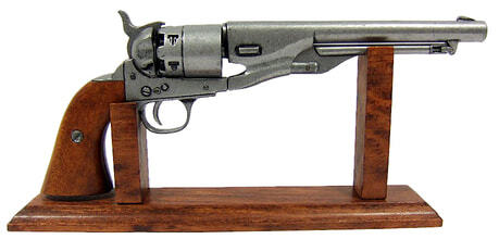 Photo CD1007-03-Réplique décorative Denix de Revolver 1860 guerre civile américaine