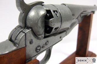 Photo CD1007G-05-Réplique décorative de Revolver 1860 guerre civile américaine