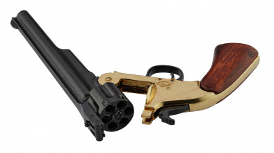 Photo CD1008L-04 Réplique décorative Denix de Revolver Smith & Wesson 1869