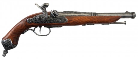 Photo CD1013G-02 Decorative replica Denix of Italian percussion pistol of 1825
