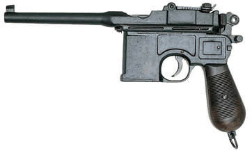 Photo CD1024-Réplique décorative Denix du pistolet allemand C96