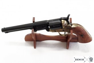 Photo CD1083L-04-Réplique décorative Denix de Revolver 1851 marine américaine