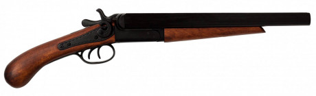 Réplique Denix pistolet à double canon USA 1868