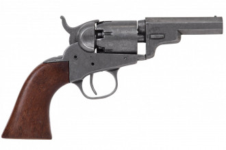 Photo CD1259G Réplique décorative Denix revolver Wells Fargo 1849