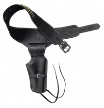 Black belt for 1 or 2 Western revolvers