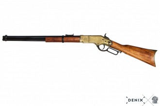 Photo CDP1140L-1 Réplique factice carabine modèle Winchester USA 1866