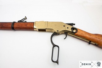 Photo CDP1140L-2 Réplique factice carabine modèle Winchester USA 1866