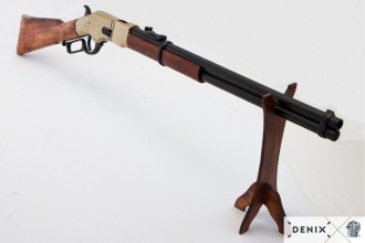 Photo CDP1140L-3 Réplique factice carabine modèle Winchester USA 1866