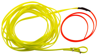 Leash 10 m Fluorescent Biothane for Dog - Country