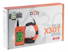 Photo CH963103-19 Appareil et collier GPS DogTrace X30T  orange fluo