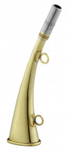 Elastic flat horn 25 cm