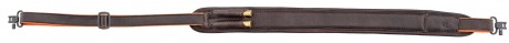 Photo CU0320-2 Leather rifle sling with cartridge belt