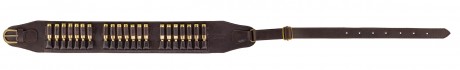 Photo CU1142-01 Faux leather cartridge belt for 21 balls - Country Saddlery