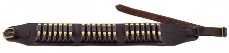 Faux leather cartridge belt for 21 balls - ...