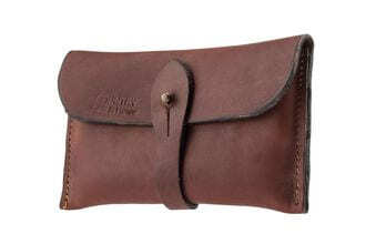 Bold leather clutch - Country Saddlery