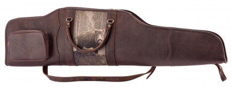 Rifle scabbard with SANGLIER motif - Country Sellerie