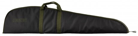 COUNTRY rifle scabbard black and green 132 x 28 cm