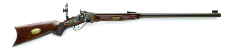 Photo DPS767-Carabine Pedersoli Sharps 1874 Old West Mapler 45-70