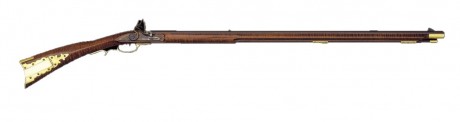 Frontier luxury flintlock maple rifle cal. 45